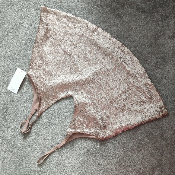 TOBI Sequin Tank Top NEW Small Swiftie Y2K Party Disco Evening Concert Feminine - Picture 7 of 7